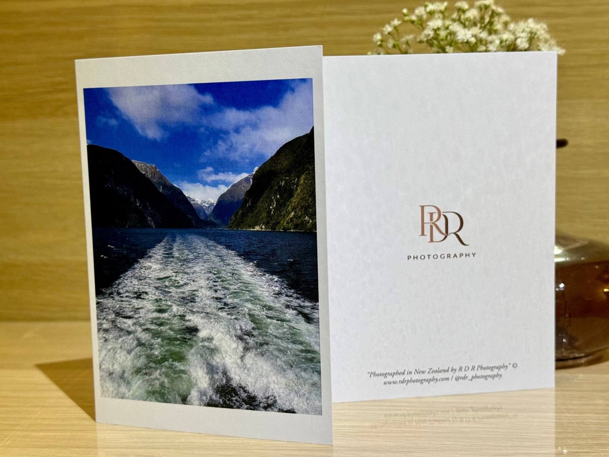 Milford Sound Greeting Card - R D R Photography