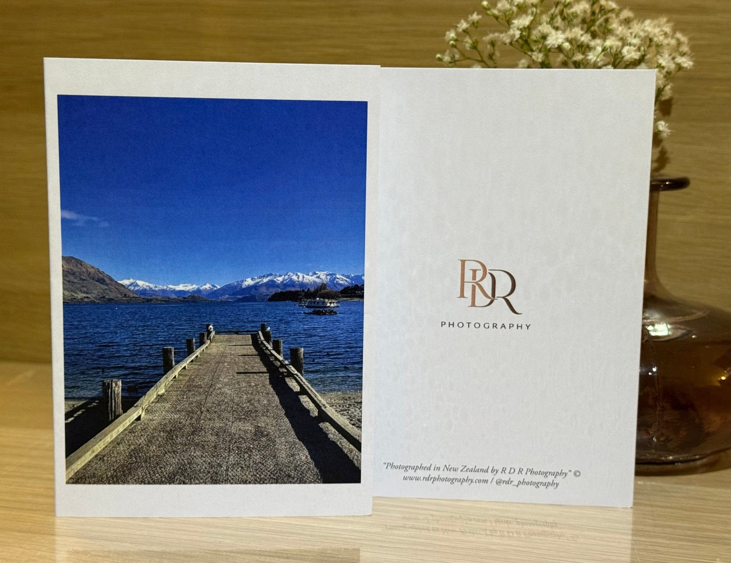 Lake Wanaka Wharf Greeting Card - R D R Photography