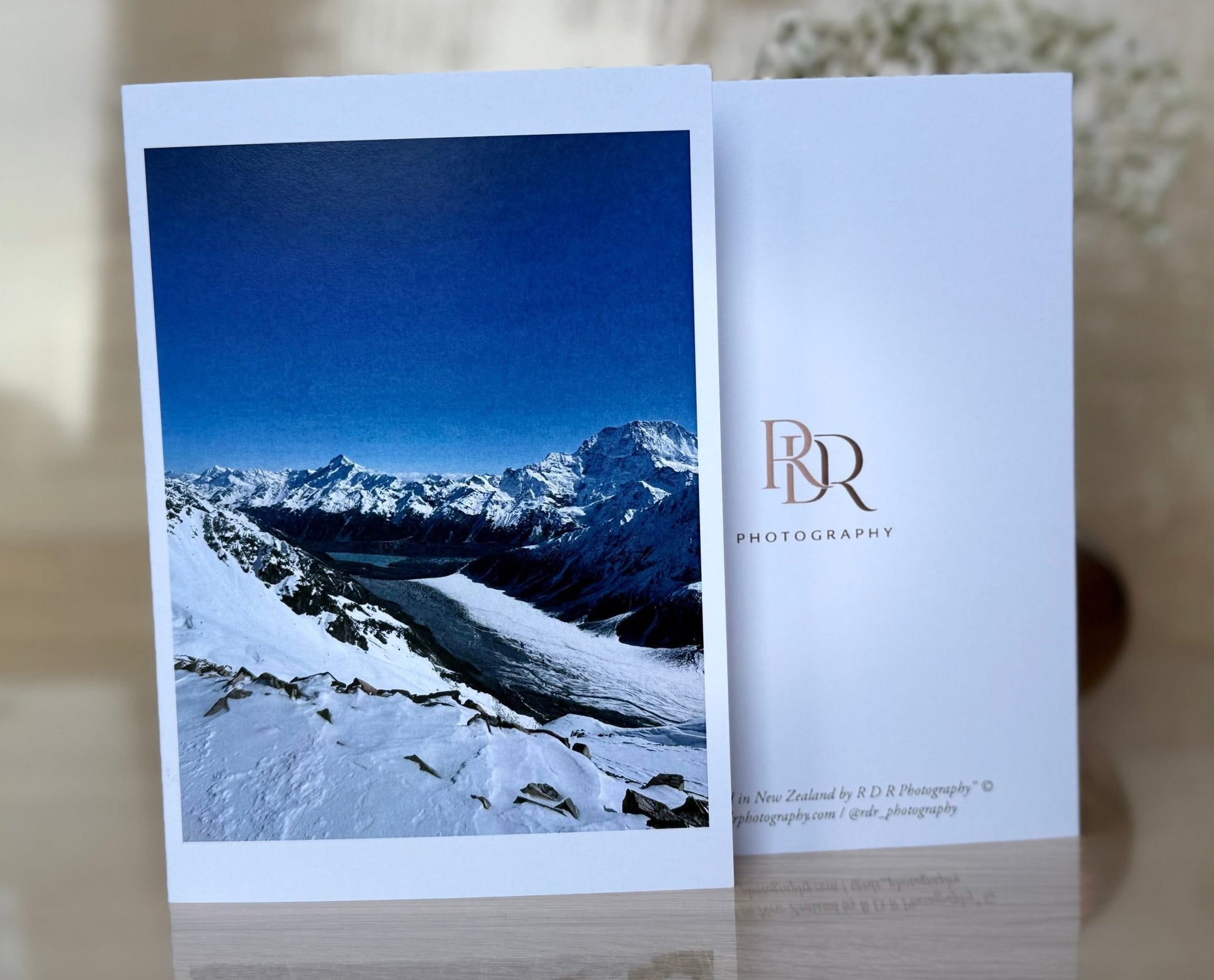 Mount Cook Greeting Card - R D R Photography