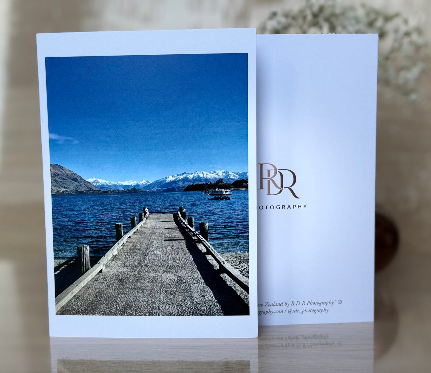 Lake Wanaka Wharf Greeting Card - R D R Photography
