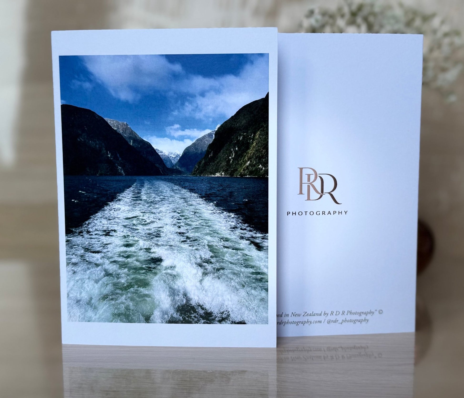 Milford Sound Greeting Card - R D R Photography